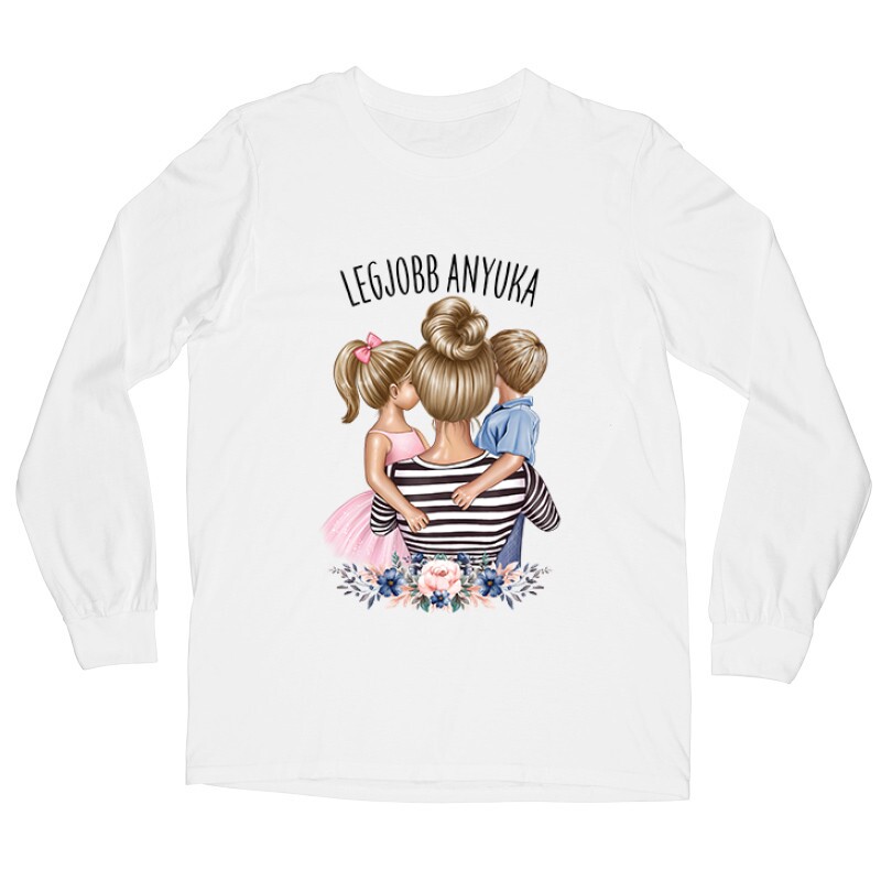 Legjobb Anyuka Hosszú ujjú póló