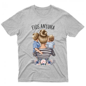 Fiús Anyuka (Gyerekekkel) Férfi póló