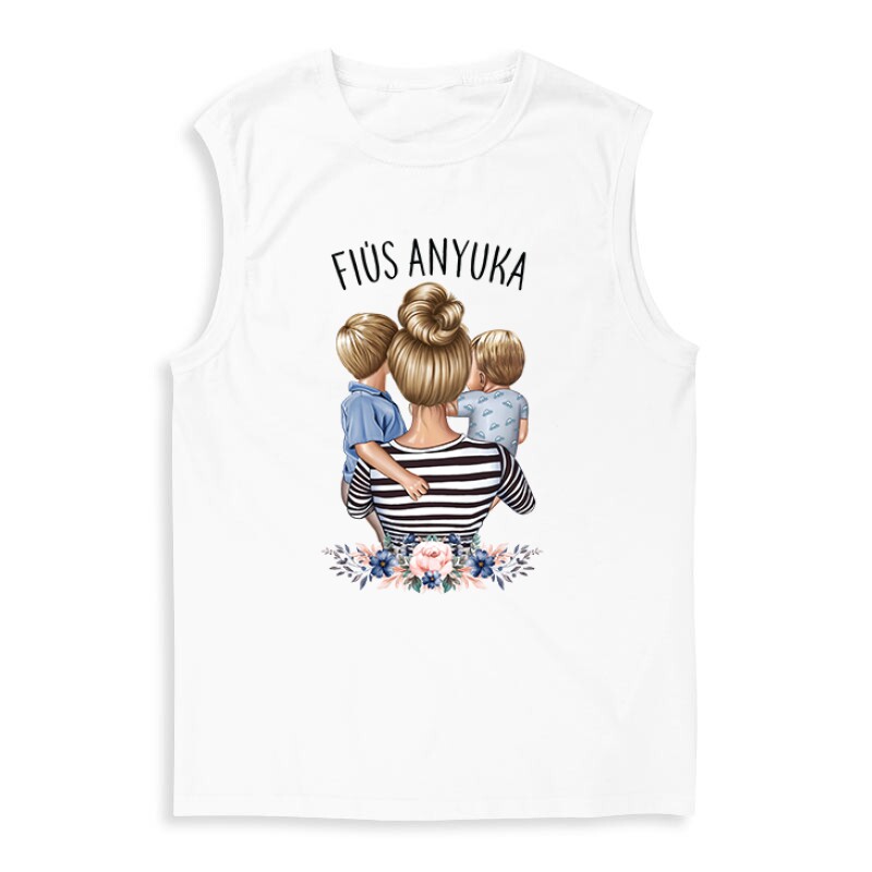 Fiús Anyuka (Gyerekekkel) Férfi Trikó