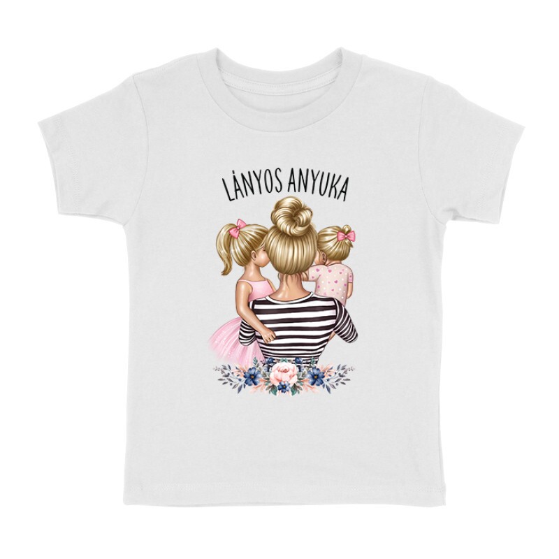 Lányos Anyuka (Gyerekekkel) Gyermek póló