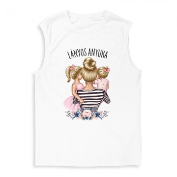 Lányos Anyuka (Gyerekekkel) Férfi Trikó