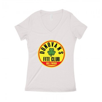 Fite Club (Lóhere) Női póló V kivágott