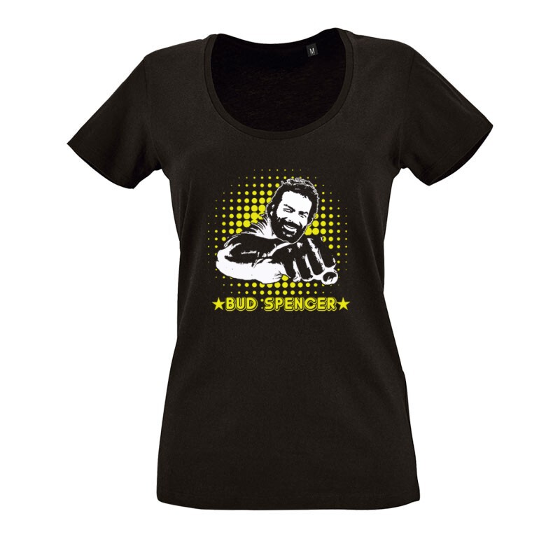 Bud Spencer O nyakú női póló