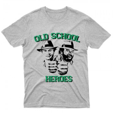Old School Heroes Férfi póló