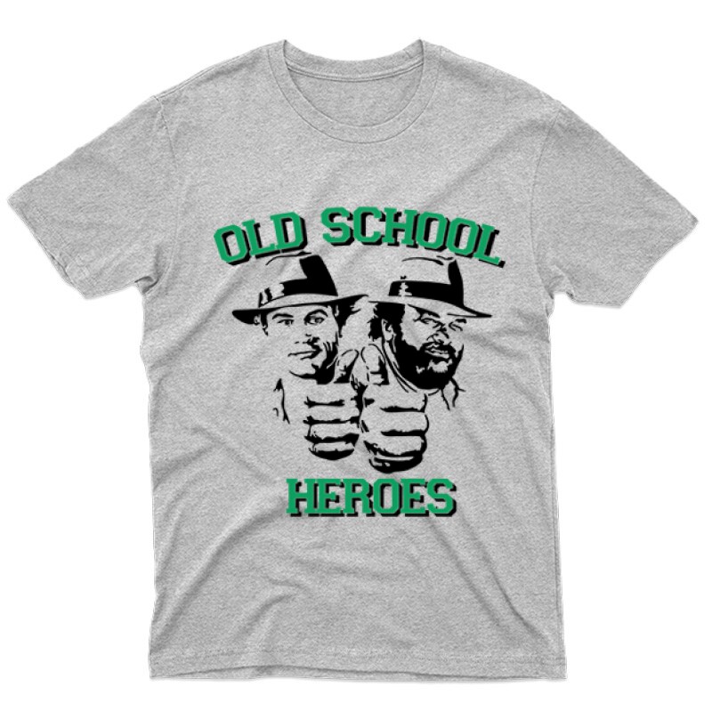 Old School Heroes Férfi póló
