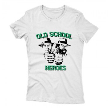 Old School Heroes Női póló