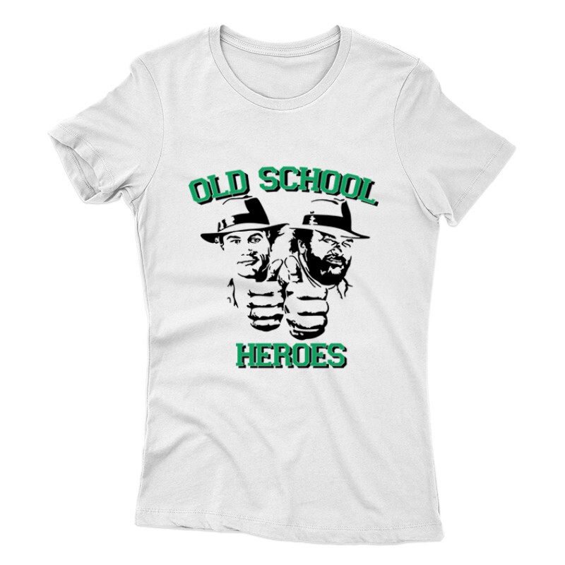 Old School Heroes Női póló