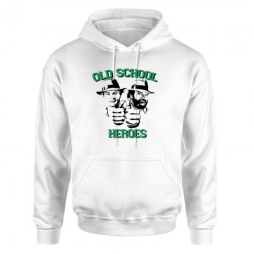 Old School Heroes Unisex pulóver