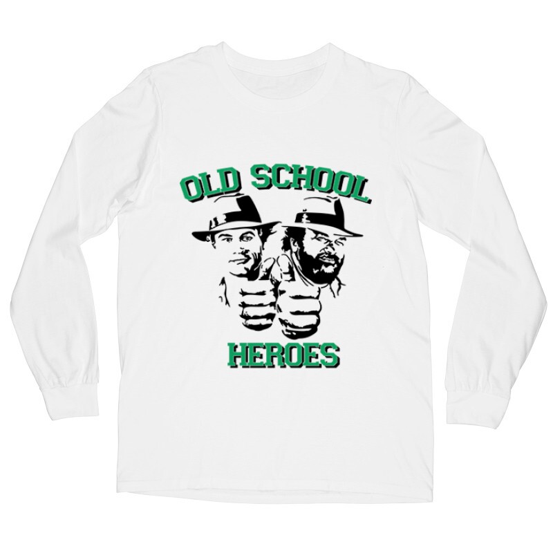 Old School Heroes Hosszú ujjú póló