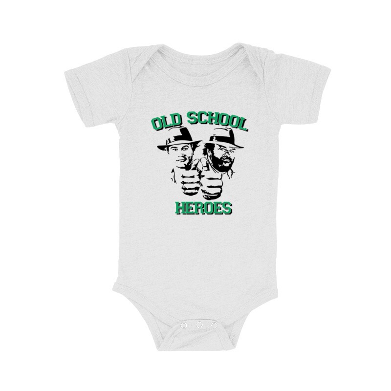 Old School Heroes Bébi body