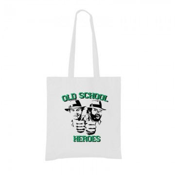 Old School Heroes Bevásárló táska