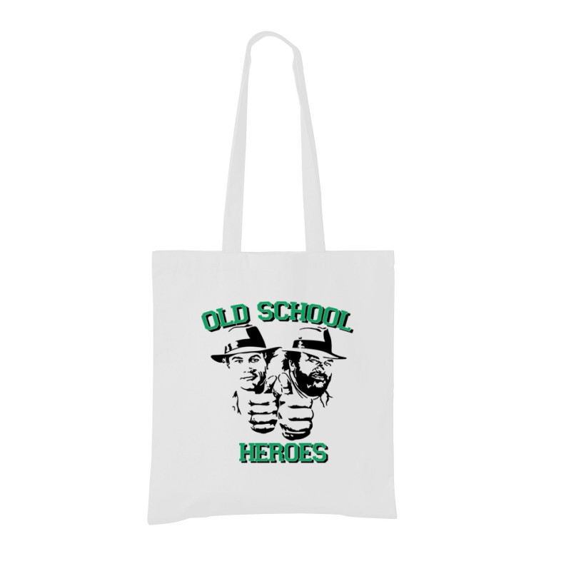 Old School Heroes Bevásárló táska