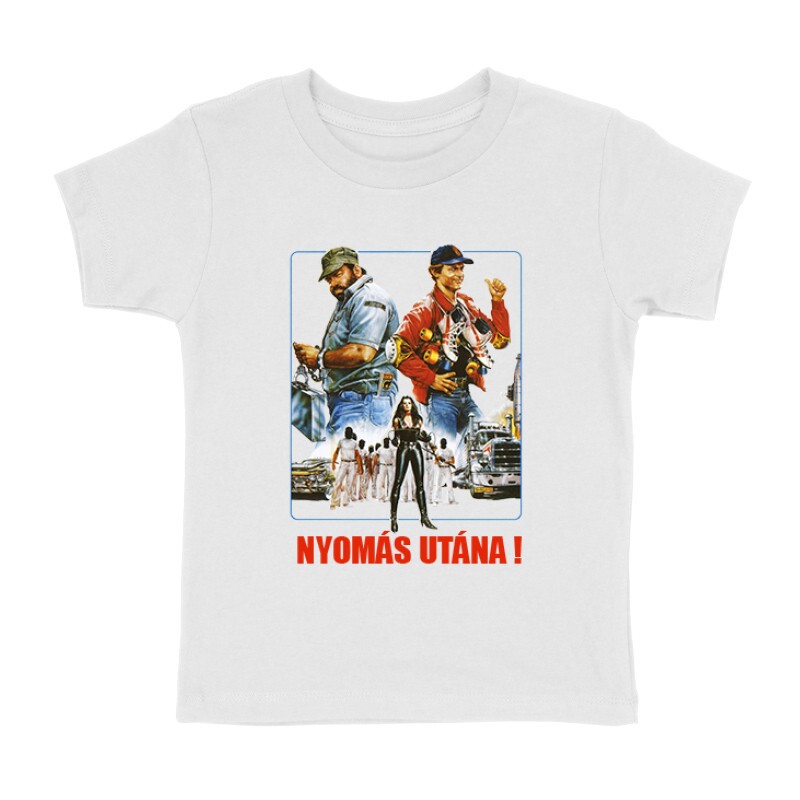 Nyomás Utána Gyermek póló