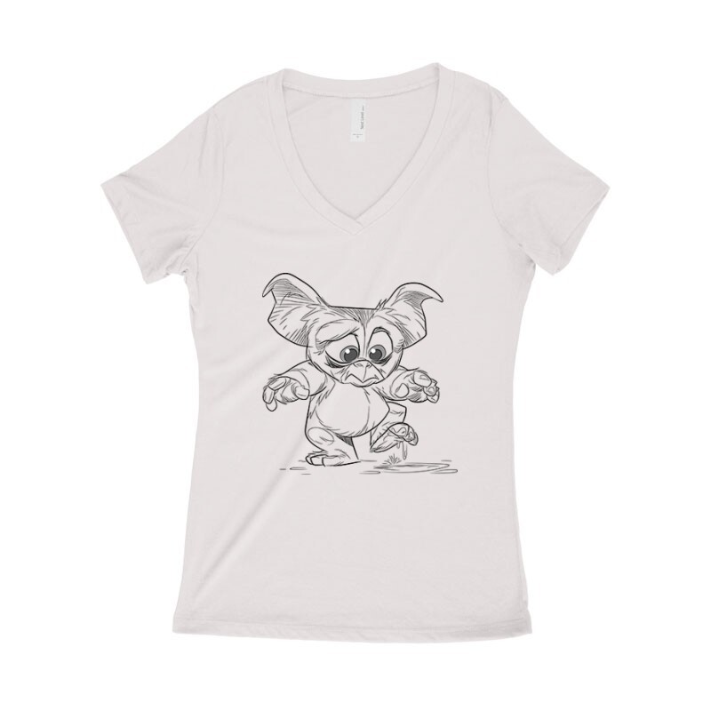 Upps Water Női póló V kivágott