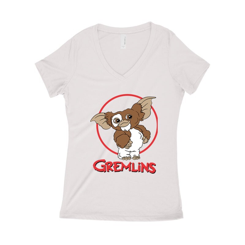 Gremlins Női póló V kivágott