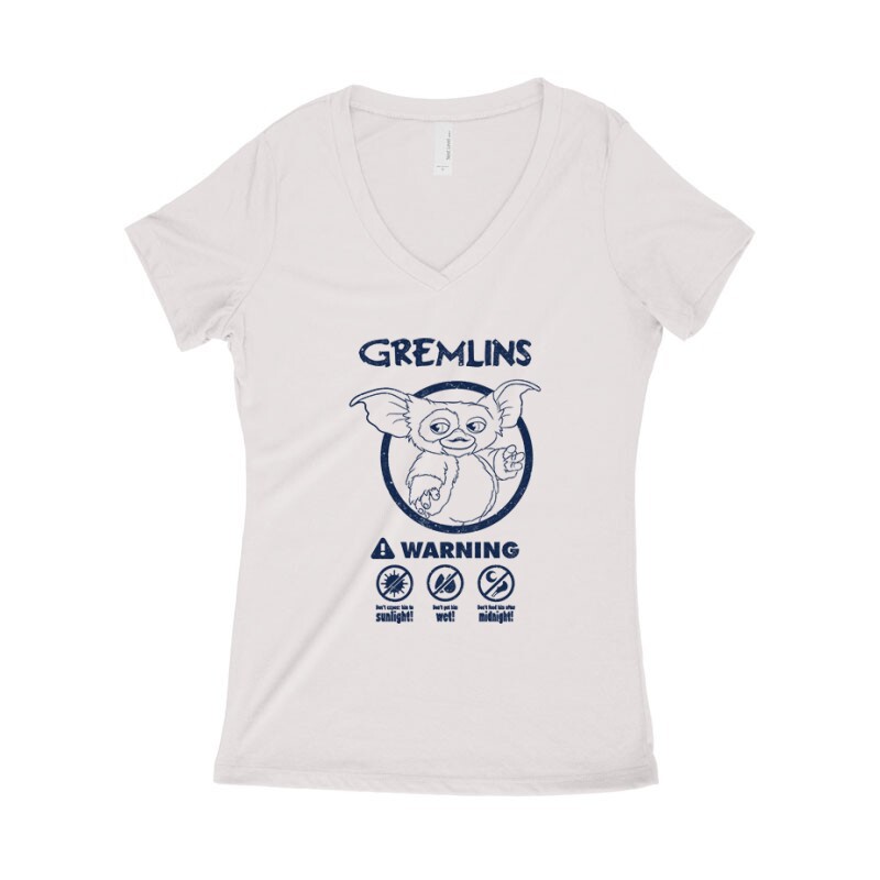 Warning Női póló V kivágott