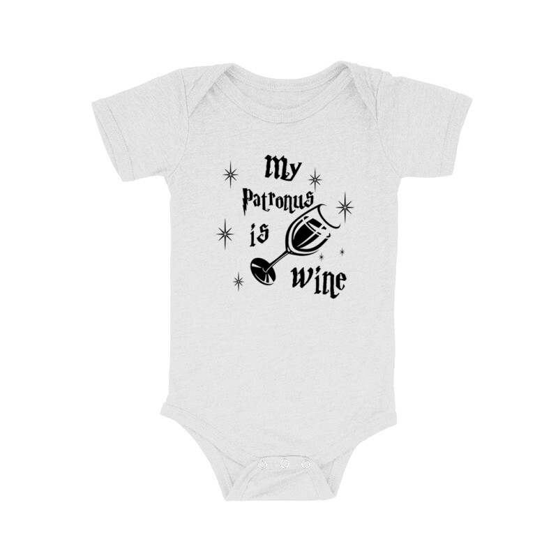 My Patronus is Wine Bébi body