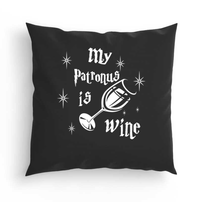 My Patronus is Wine Párna