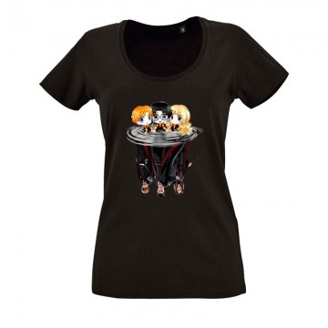 Water Mirror O nyakú női póló