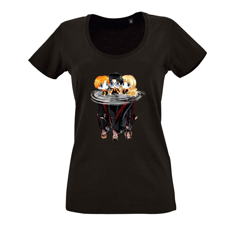 Water Mirror O nyakú női póló