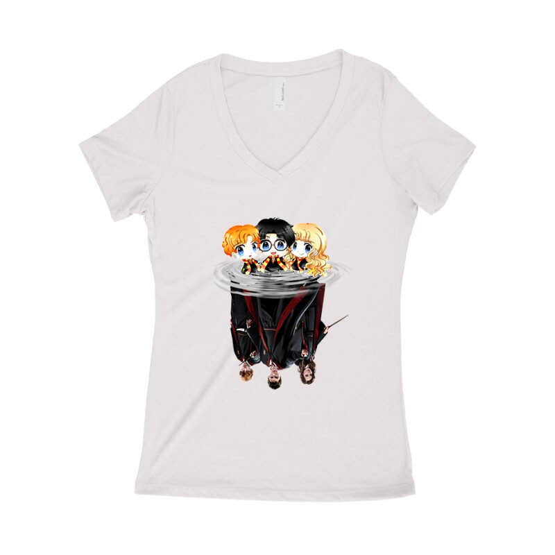 Water Mirror Női póló V kivágott