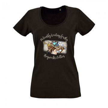 Hogwarts Letter O nyakú női póló