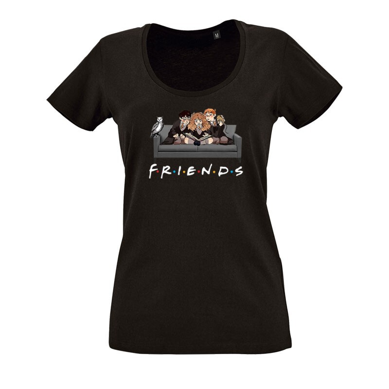 Friends(HP) O nyakú női póló