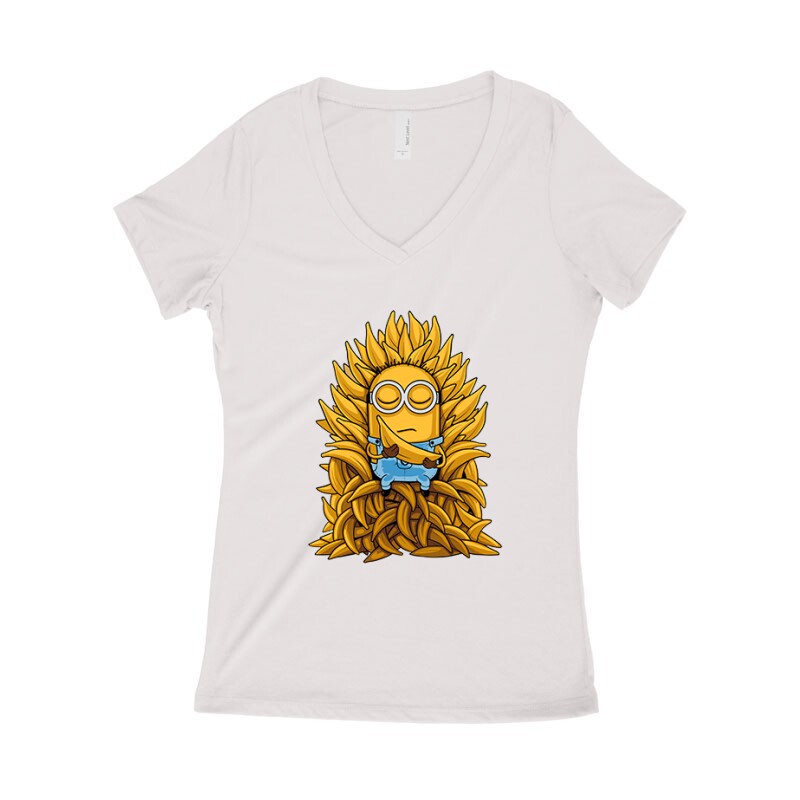 Game Of Thrones Minions Női póló V kivágott