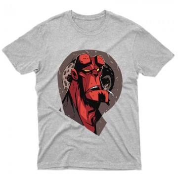 Hellboy Face Férfi póló