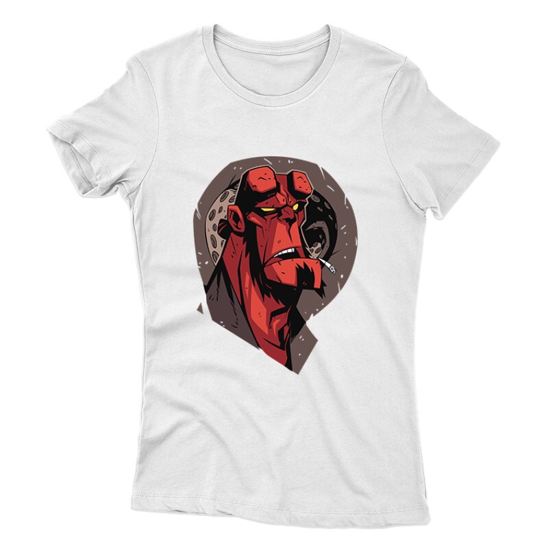 Hellboy Face Női póló