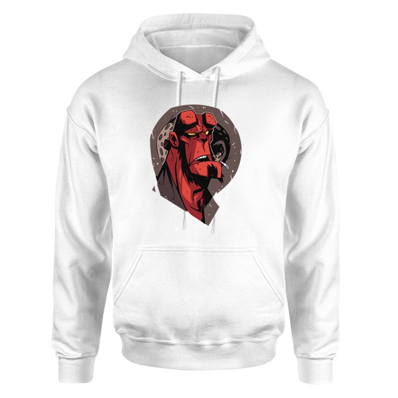 Hellboy Face Unisex pulóver