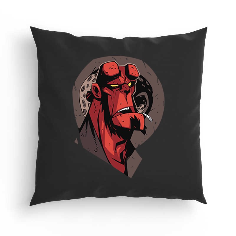Hellboy Face Párna