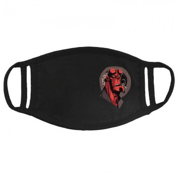 Hellboy Face Arcmaszk