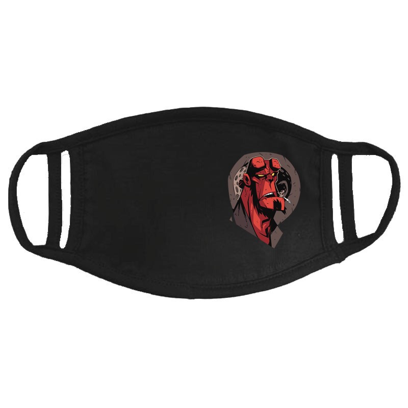 Hellboy Face Arcmaszk