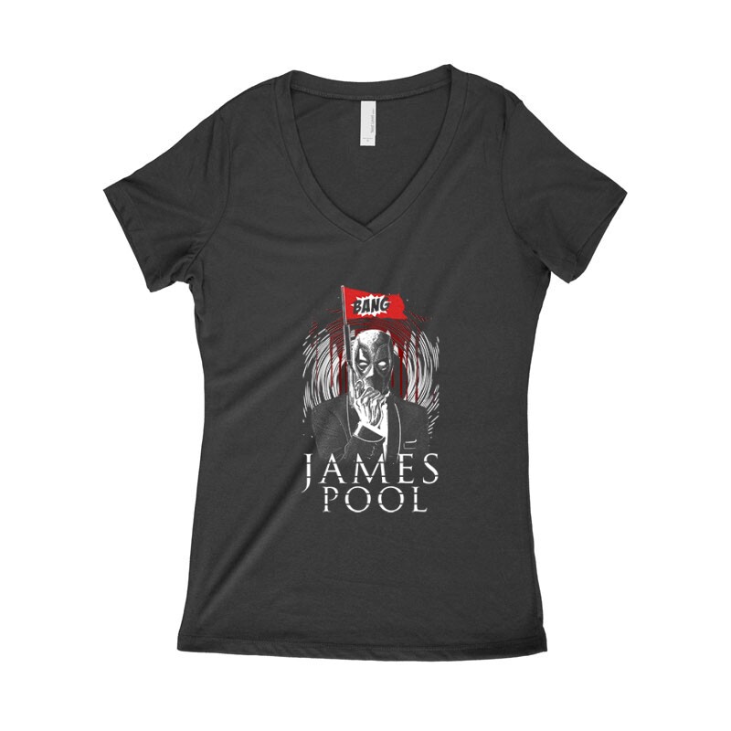 Jamespool Női póló V kivágott