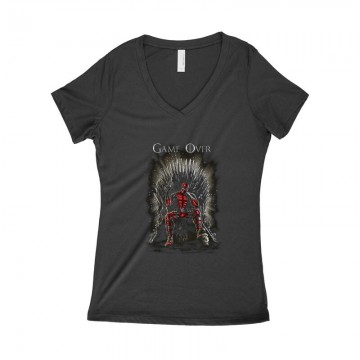 Game Over Női póló V kivágott