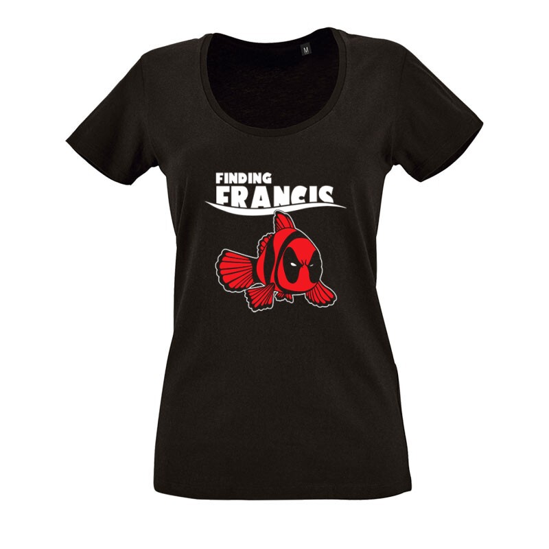 Finding Francis O nyakú női póló