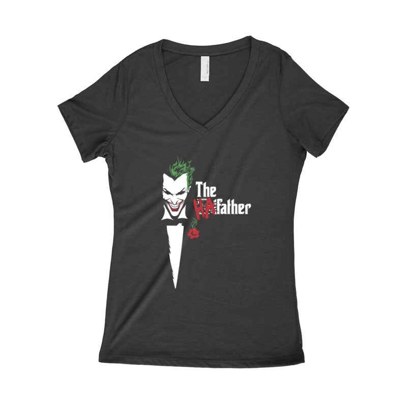 Joker Father Női póló V kivágott