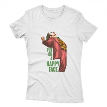 Put On A Happy Face Női póló