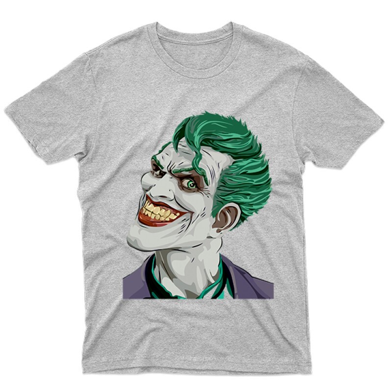 Joker Face Color Férfi póló