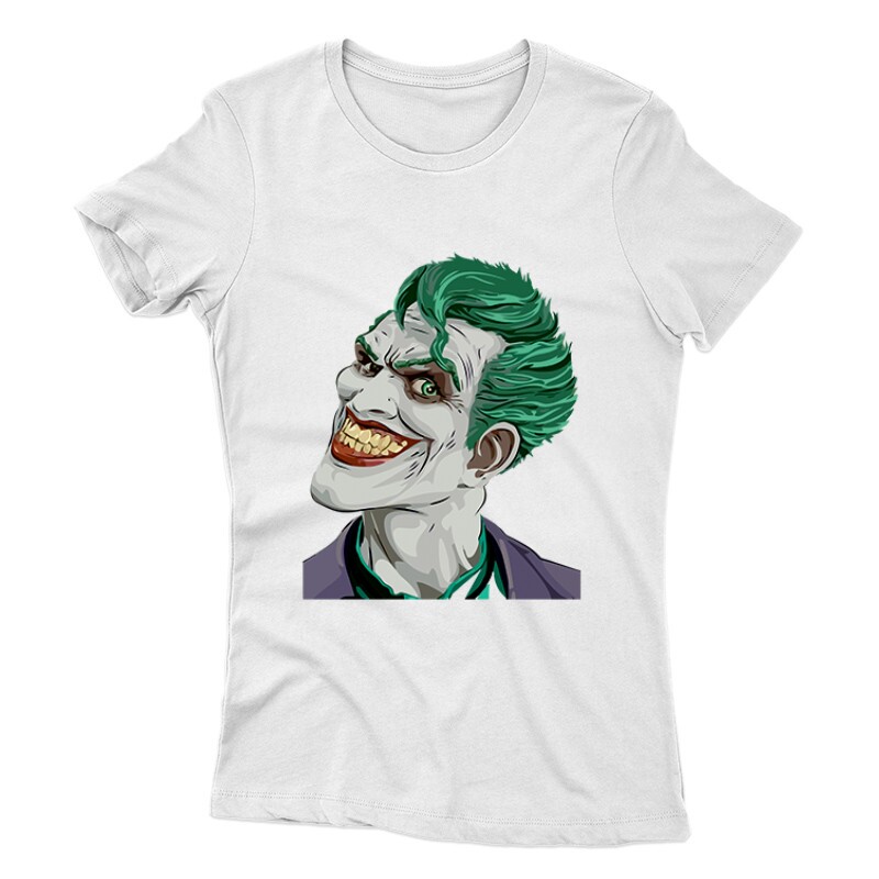 Joker Face Color Női póló