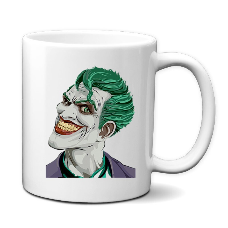 Joker Face Color Bögre