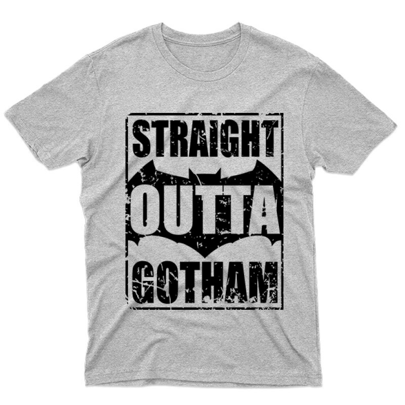 Straight Outta Gotham Férfi póló