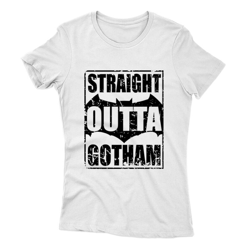 Straight Outta Gotham Női póló