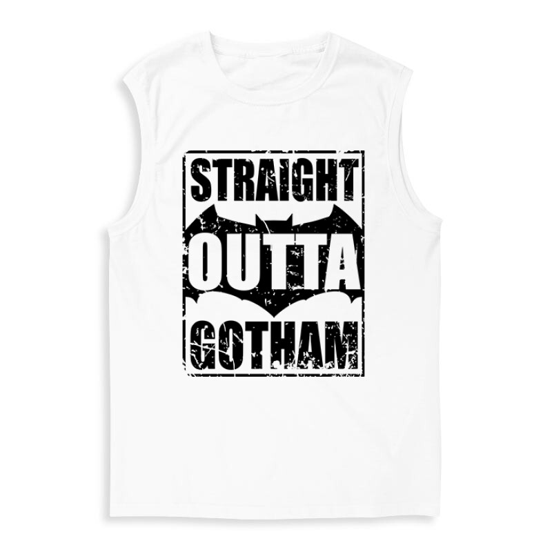 Straight Outta Gotham Férfi Trikó