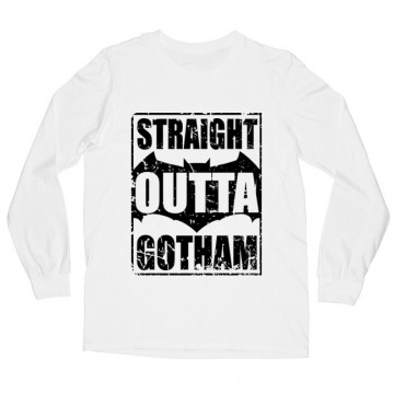Straight Outta Gotham Hosszú ujjú póló