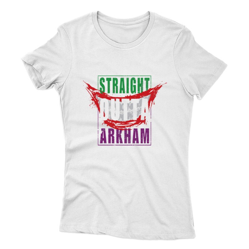 Straight Outta Arkham Női póló