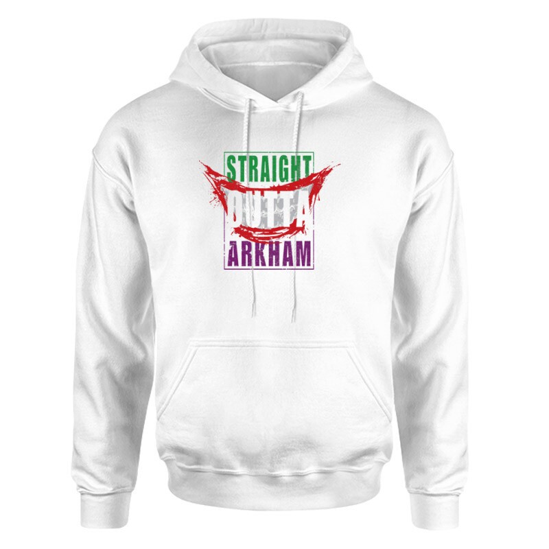 Straight Outta Arkham Unisex pulóver