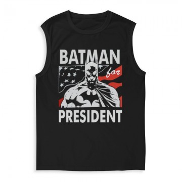 Batman For President Férfi Trikó