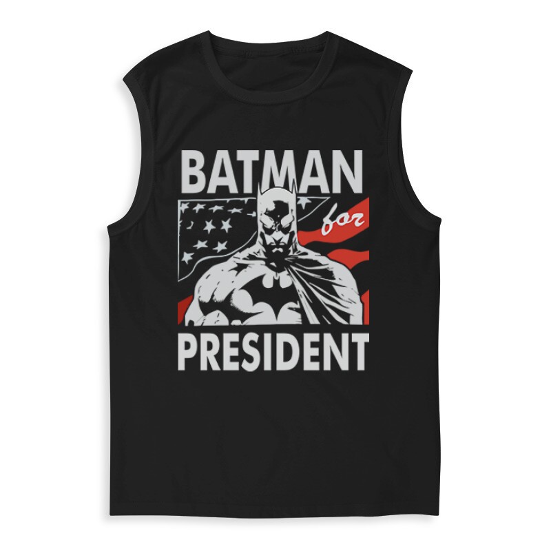Batman For President Férfi Trikó